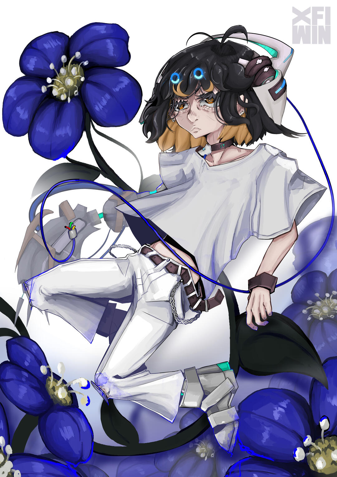 Blue Flower